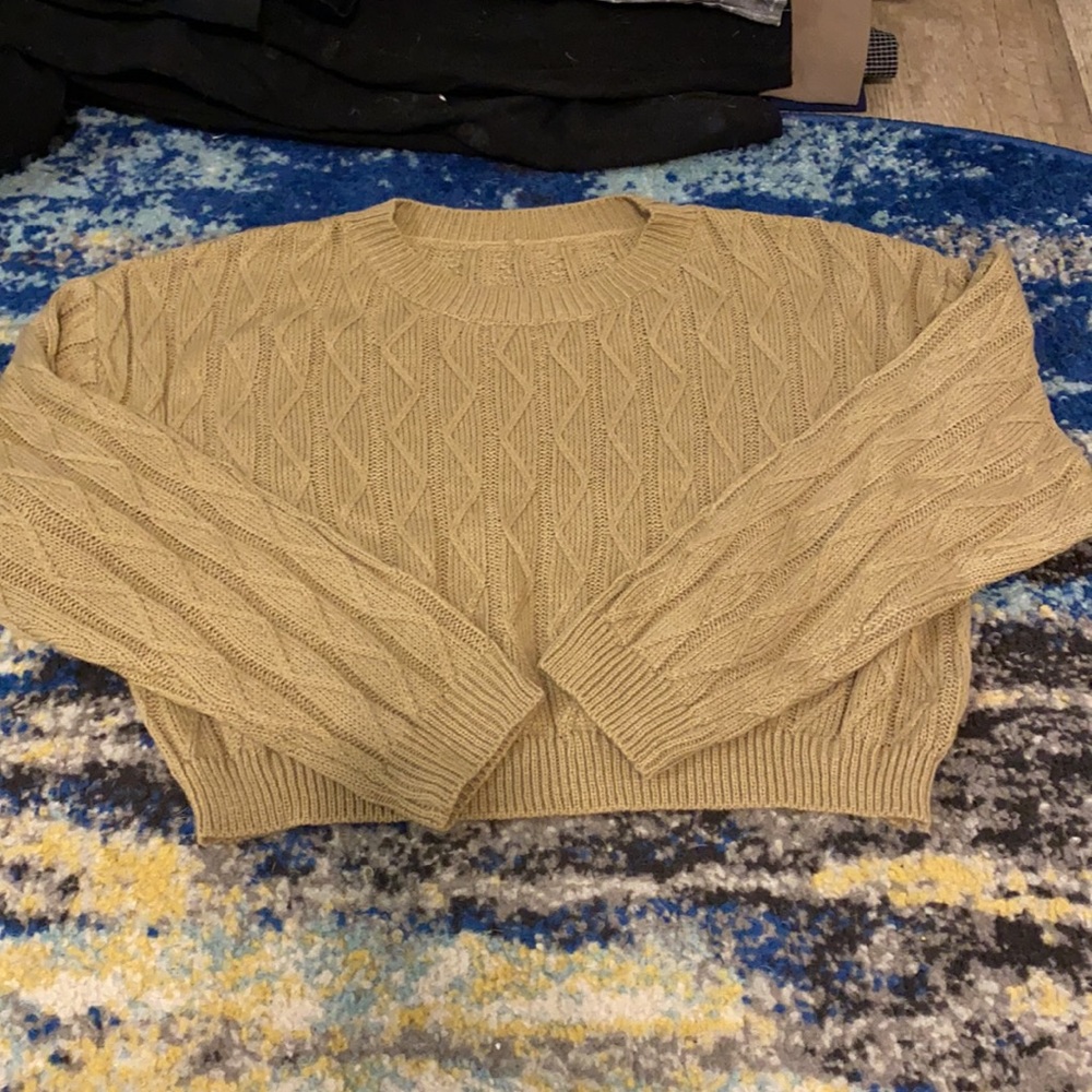 Brand New SHEIN Sweater Crop Top & Skirt Set